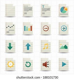 document icons