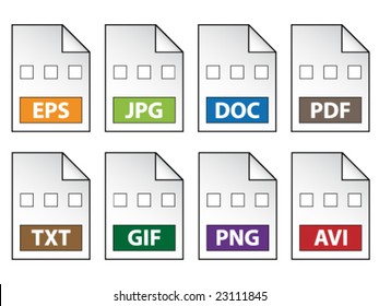 document icons