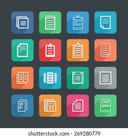 document icons