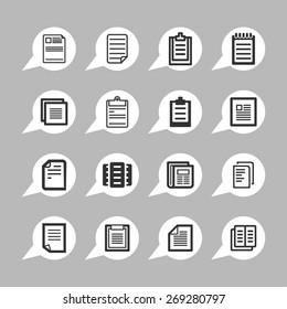 document icons