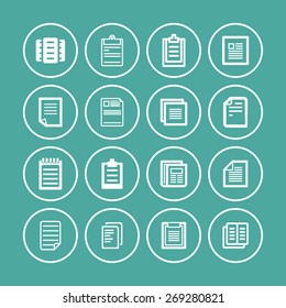 document icons