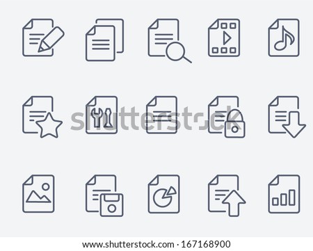 Document icons