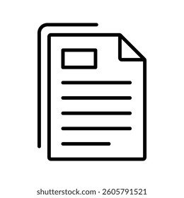 document icons  black and white with page curl and tabbed corner designs.