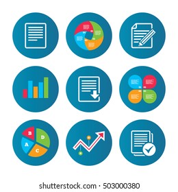 Document icons. Download file and checkbox.