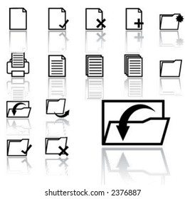 document icons (light version)
