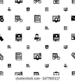 document icons pattern seamless. Included editable filled Sheet, tax consultant, Business Planning, rental period, Scrapbooking, Content management icons. document icons for web and mobile.