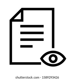 document icons, such as files, checkmark, find, search, paper. Document icon isolated 