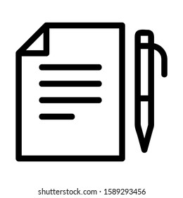 document icons, such as files, checkmark, find, search, paper. Document icon isolated 
