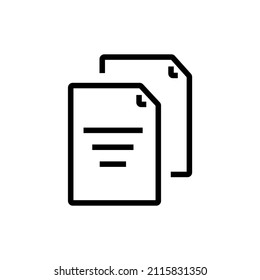 Document  icons  symbol vector elements for infographic web
