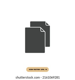 Document icons  symbol vector elements for infographic web