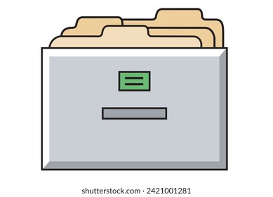 Document Icons or symbols. Computer icons, digital symbols, digital vector icons. 