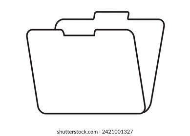 Document Icons or symbols. Computer icons, digital symbols, digital vector icons. 