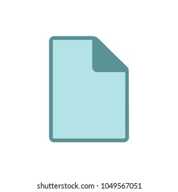 document icon.symbol for your web site design, logo, app, UI. Vector illustration, EPS10.