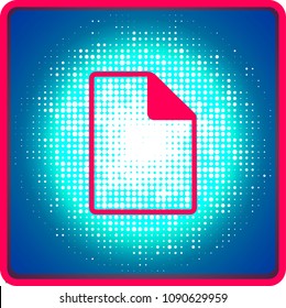 document icon.symbol for your web site design, logo, app, UI. Vector illustration, EPS10.
