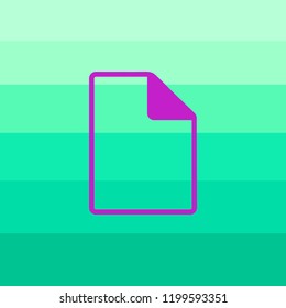 icono de documento.símbolo para el diseño de su sitio web, logotipo, aplicación, interfaz de usuario. Ilustración del vector, EPS10.