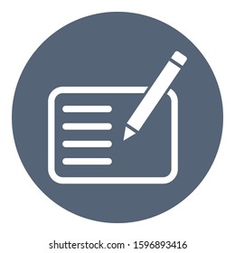 
Document   Isolated Vector icon which can easily modify or edit
