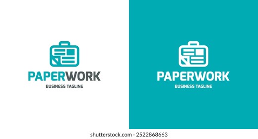 document job vector logo design