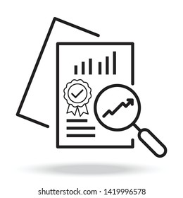 Document like auditing. concept of auditor, fax, seo, scrutiny, annual verification, evaluation, info, growth, forecast.