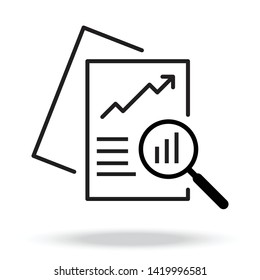 Document like auditing. concept of auditor, fax, seo, scrutiny, annual verification, evaluation, info, growth, forecast.