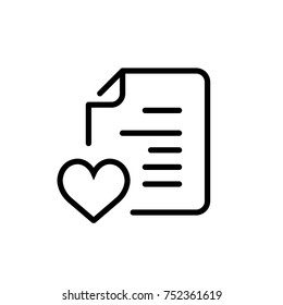 Document Like Favourite Icon