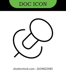 Document Line Editable Icons set. Vector illustration in thin line modern style of paper documentation icons: tables, analytics, questionnaire, and more. Isolated on white