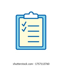 Diseño de iconos de línea de documento y estilo de relleno, almacenamiento de archivos de datos, organización de oficina de negocios y tema de información. Ilustración del vector