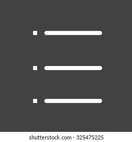 Document, list, data icon vector image.Can also be used for user interface. Suitable for mobile apps, web apps and print media.