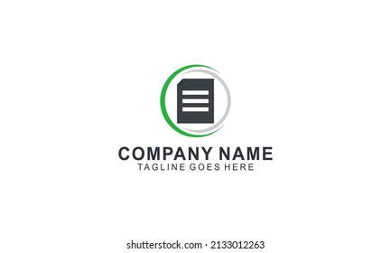document logo vector. document icon