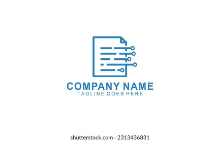 document logo vector. document icon