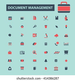 document management icons
