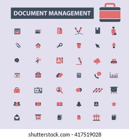 document management icons
