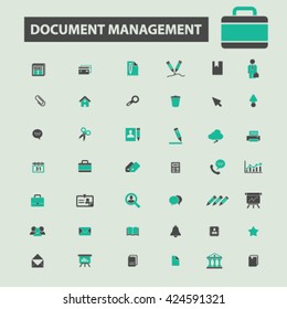 document management icons
