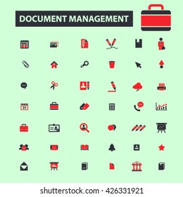 document management icons
