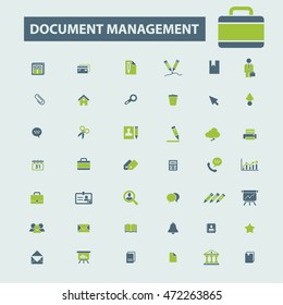 document management icons