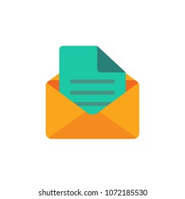 Document Message Icon Design