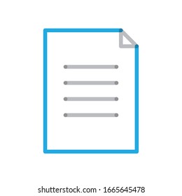 Document multiply line style icon design, Data archive storage organize business office and information theme Vector illustration