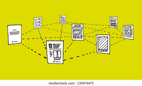Document network / Information data exchange