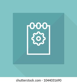 Document note vector icon