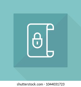 Document note vector icon