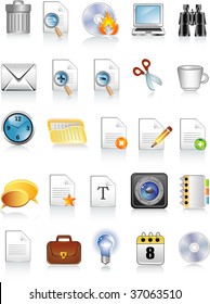 document and office icons