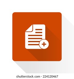 Document  with Ok  icon.