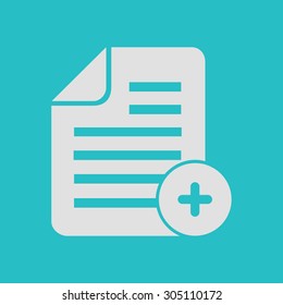 Document  with Ok  icon.