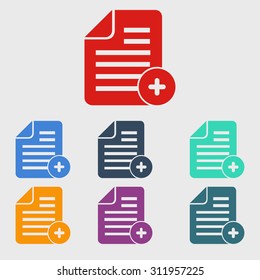Document  with Ok  icon.