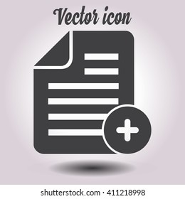 Document  with Ok  icon.
