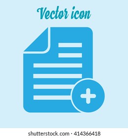 Document  with Ok  icon.