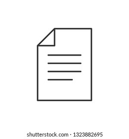 Document outline icon