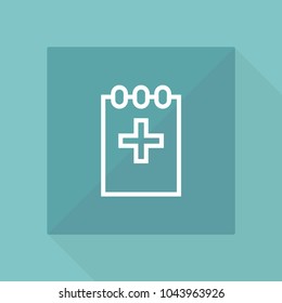 Document page outline icon