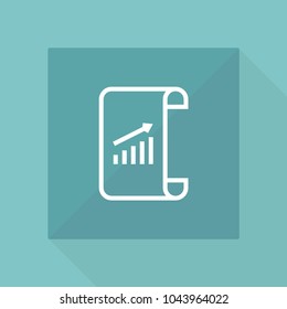 Document page outline icon