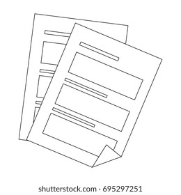 document pages icon