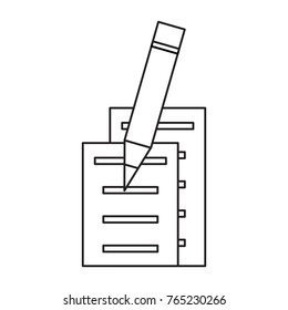 document pages and pencil icon